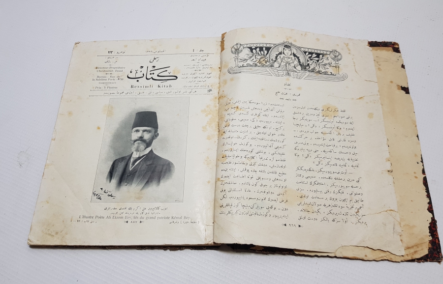 OSMANLI DÖNEMİ RESİMLİ KİTAP İSİMLİ DERGİ