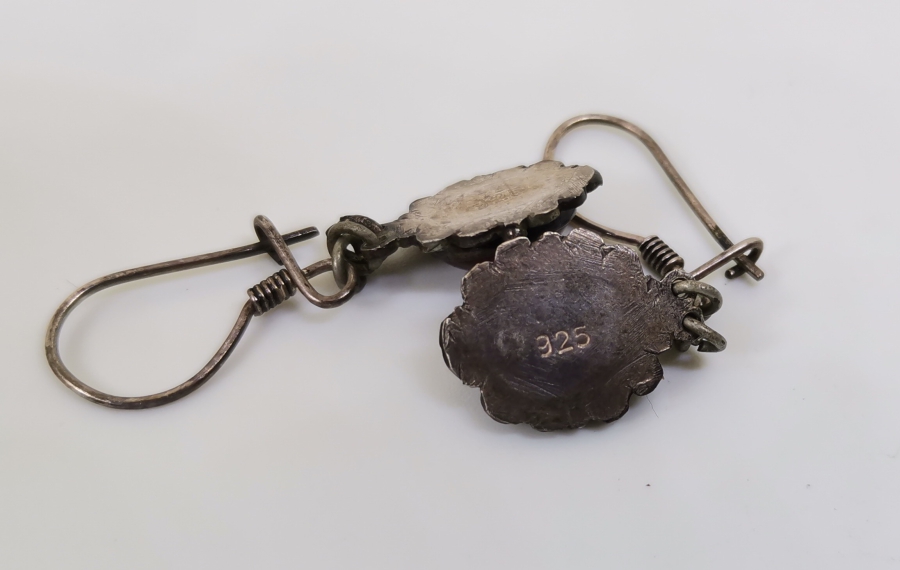 AKİK TAŞLI GÜMÜŞ KÜPE