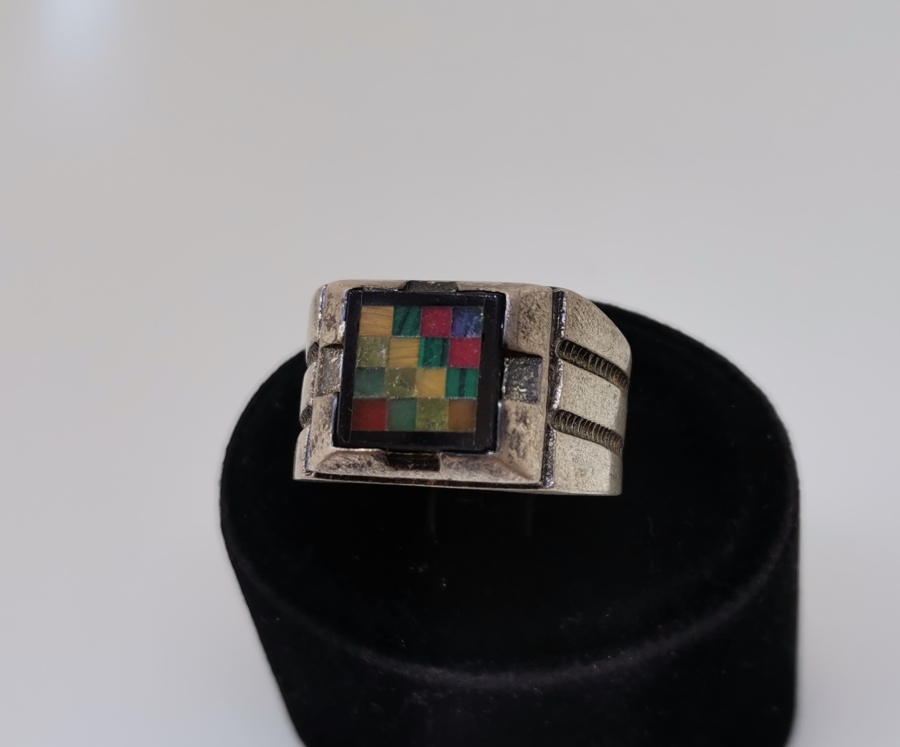 EKOSE TAŞLI GÜMÜŞ YÜZÜK