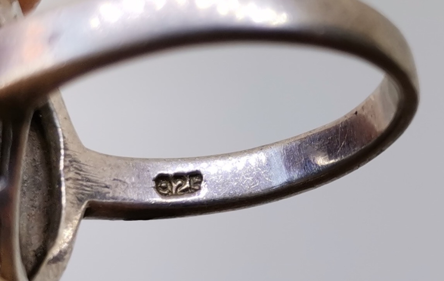 YEŞİM TAŞLI GÜMÜŞ YÜZÜK