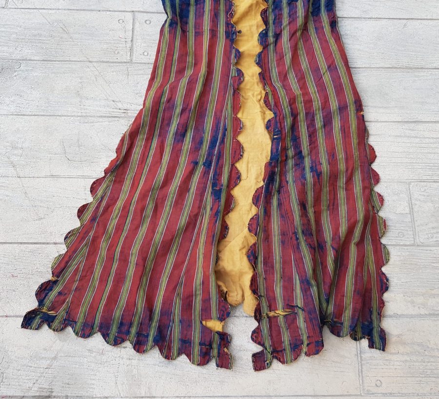 OSMANLI DÖNEMİ NADİR ANTEP YÖRESİ GELİN ÜÇETEĞİ