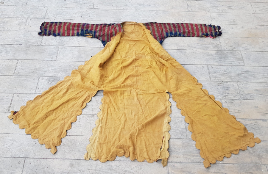 OSMANLI DÖNEMİ NADİR ANTEP YÖRESİ GELİN ÜÇETEĞİ