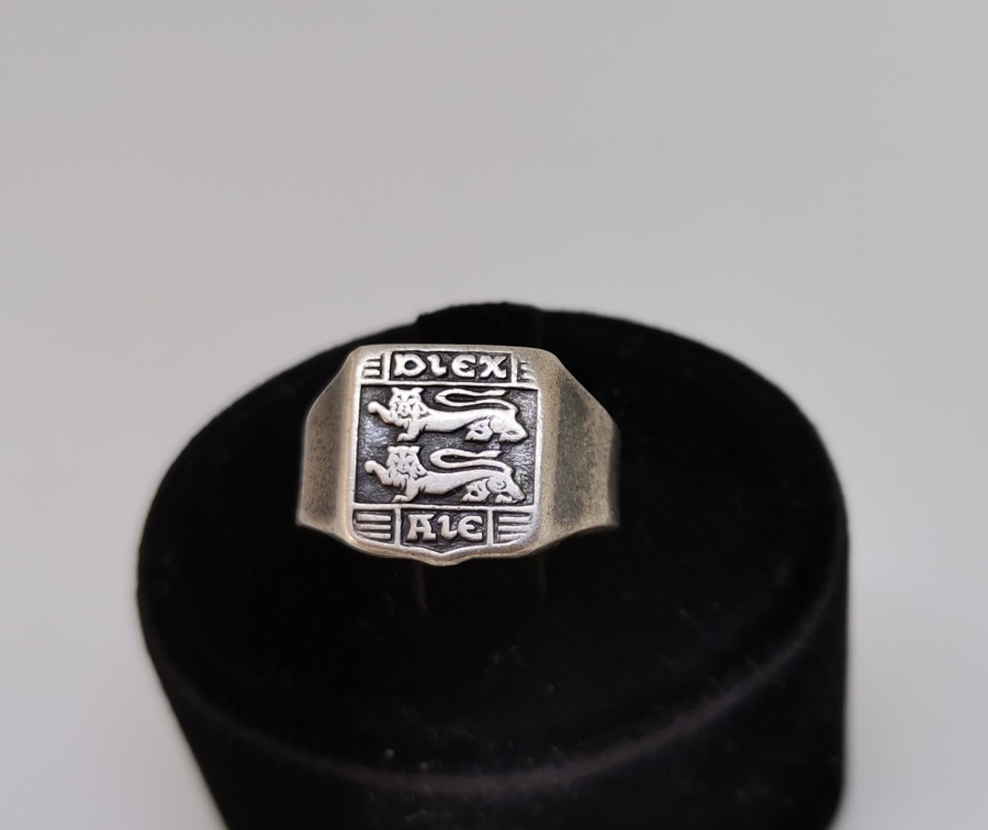 VİKİNG MODELİ AVRUPA YAPIMI GÜMÜŞ YÜZÜK