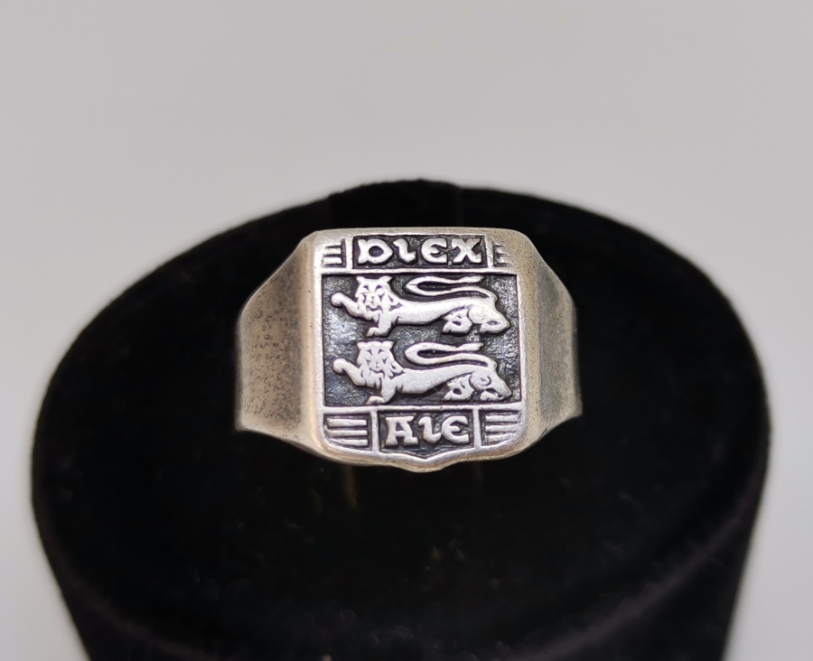 VİKİNG MODELİ AVRUPA YAPIMI GÜMÜŞ YÜZÜK