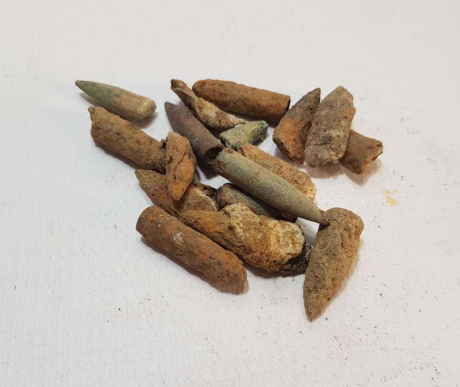 1. DÜNYA SAVAŞI DÖNEMİ OSMANLI MAVZER MERMİSİ ÇEKİRDEĞİ LOTU