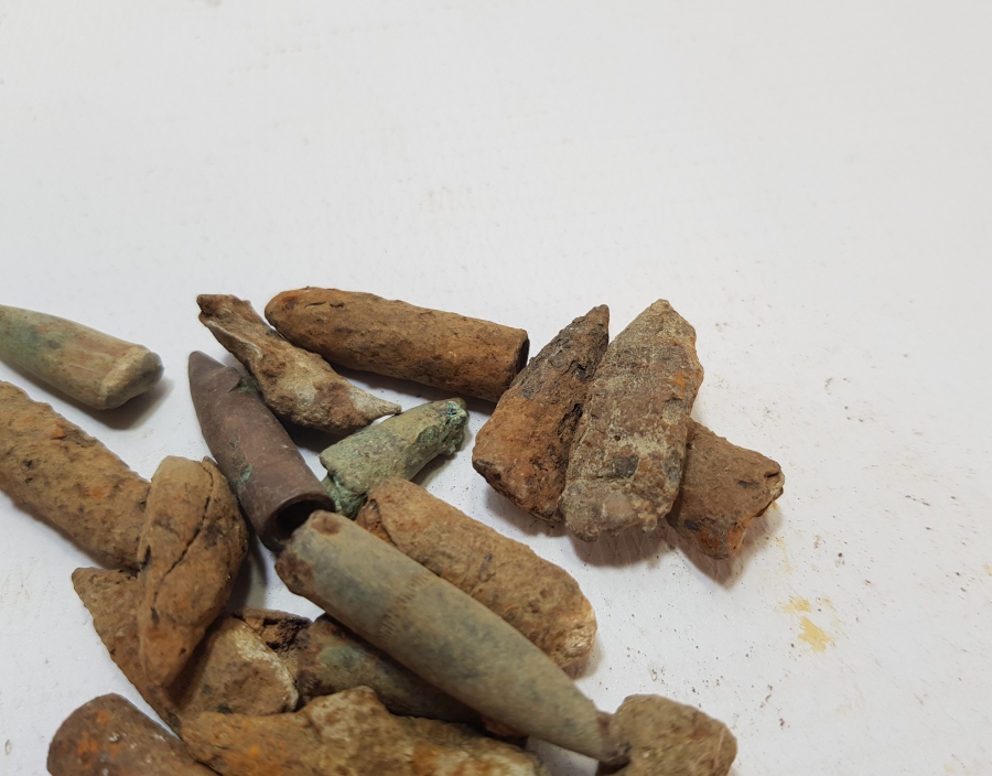 1. DÜNYA SAVAŞI DÖNEMİ OSMANLI MAVZER MERMİSİ ÇEKİRDEĞİ LOTU