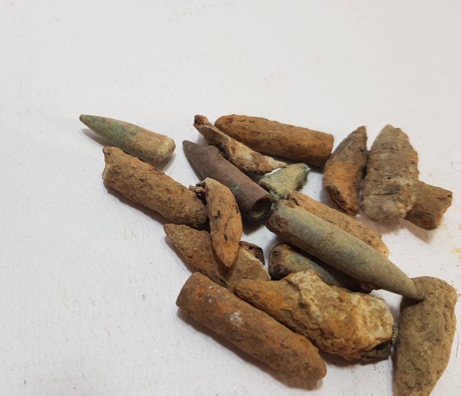 1. DÜNYA SAVAŞI DÖNEMİ OSMANLI MAVZER MERMİSİ ÇEKİRDEĞİ LOTU