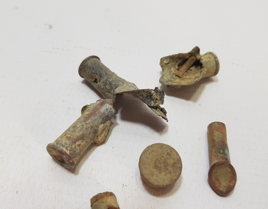 1. DÜNYA SAVAŞI DÖNEMİ OSMANLI MAVZER MERMİSİ KOVANI LOTU