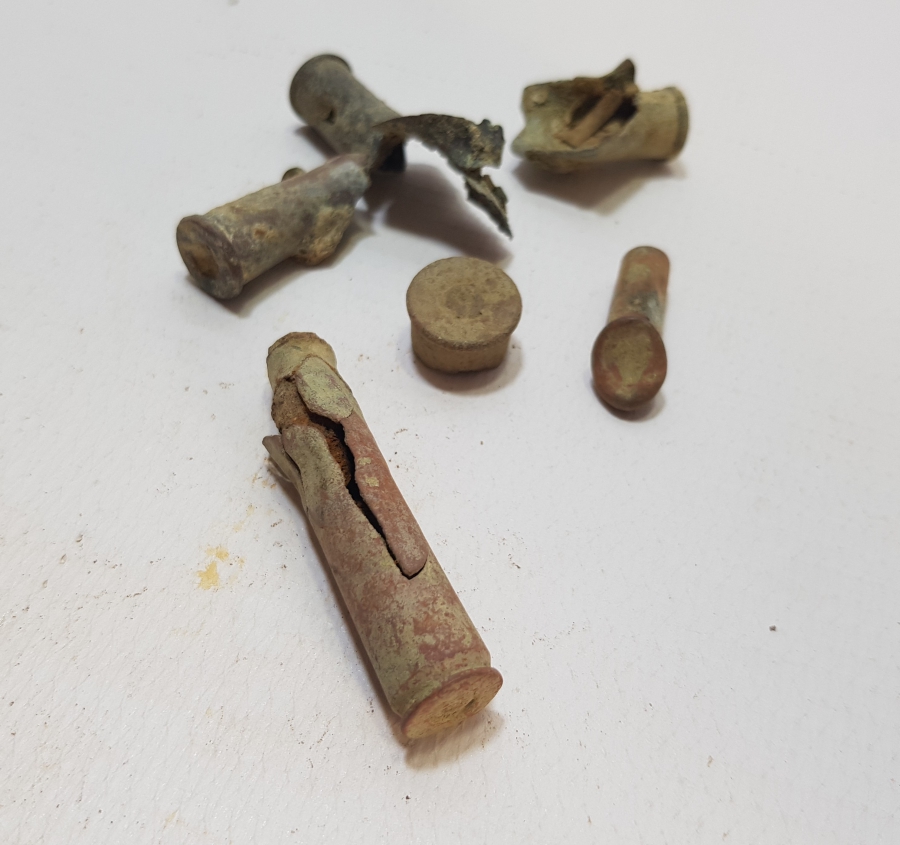 1. DÜNYA SAVAŞI DÖNEMİ OSMANLI MAVZER MERMİSİ KOVANI LOTU