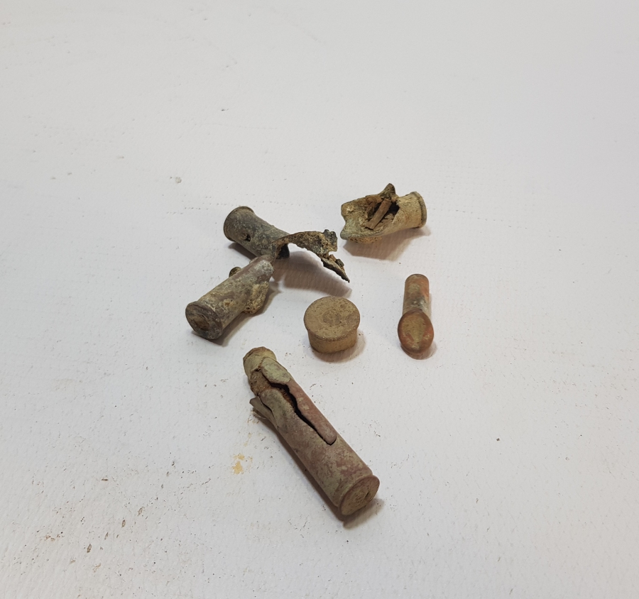 1. DÜNYA SAVAŞI DÖNEMİ OSMANLI MAVZER MERMİSİ KOVANI LOTU