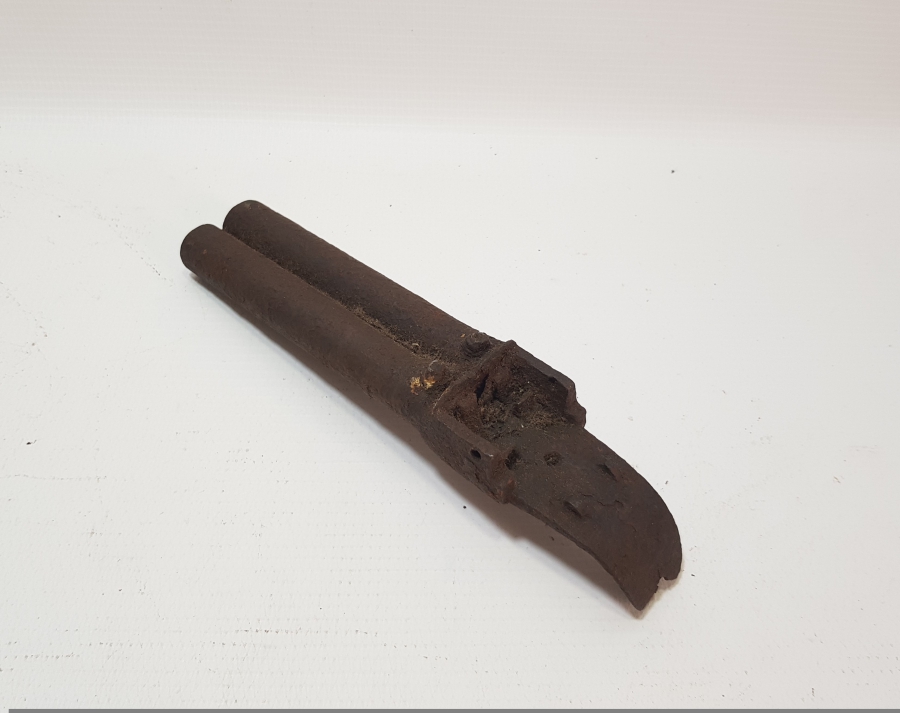 SON DÖNEM EL YAPIMI NADİR ÇİFTE PİŞTOV NAMLUSU