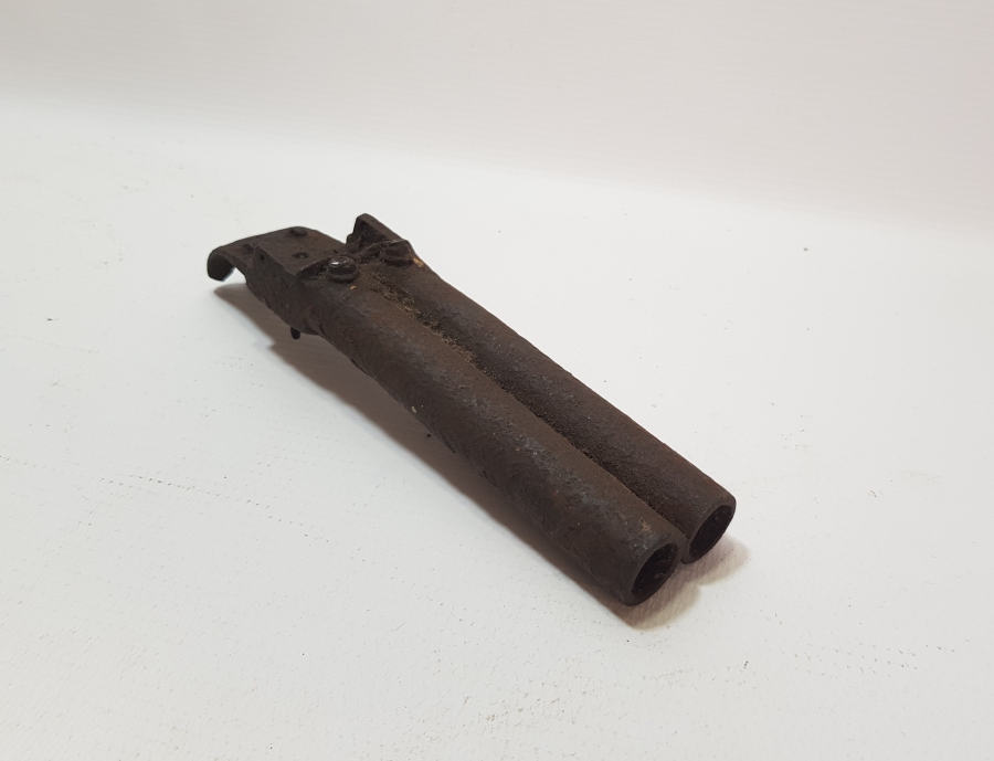 SON DÖNEM EL YAPIMI NADİR ÇİFTE PİŞTOV NAMLUSU