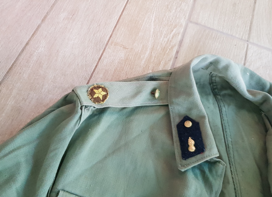 KORE SAVAŞI DÖNEMİ TÜRK TOPÇU SUBAY CEKETİ