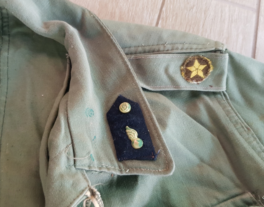 KORE SAVAŞI DÖNEMİ TÜRK TOPÇU SUBAY CEKETİ