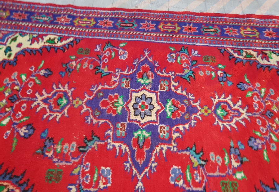 OSMANLI DÖNEMİ EL DOKUMA BÜYÜK BOY KOZAK HALISI