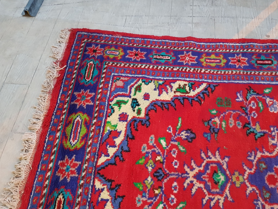 OSMANLI DÖNEMİ EL DOKUMA BÜYÜK BOY KOZAK HALISI