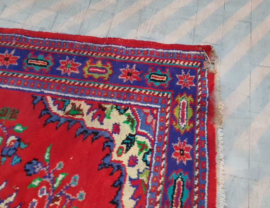 OSMANLI DÖNEMİ EL DOKUMA BÜYÜK BOY KOZAK HALISI