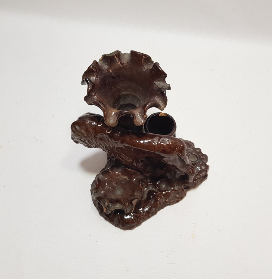 ANADOLU ASLANI FİGÜRLÜ ANTİKA ÇANAKKALE MASAÜSTÜ KALEMLİK