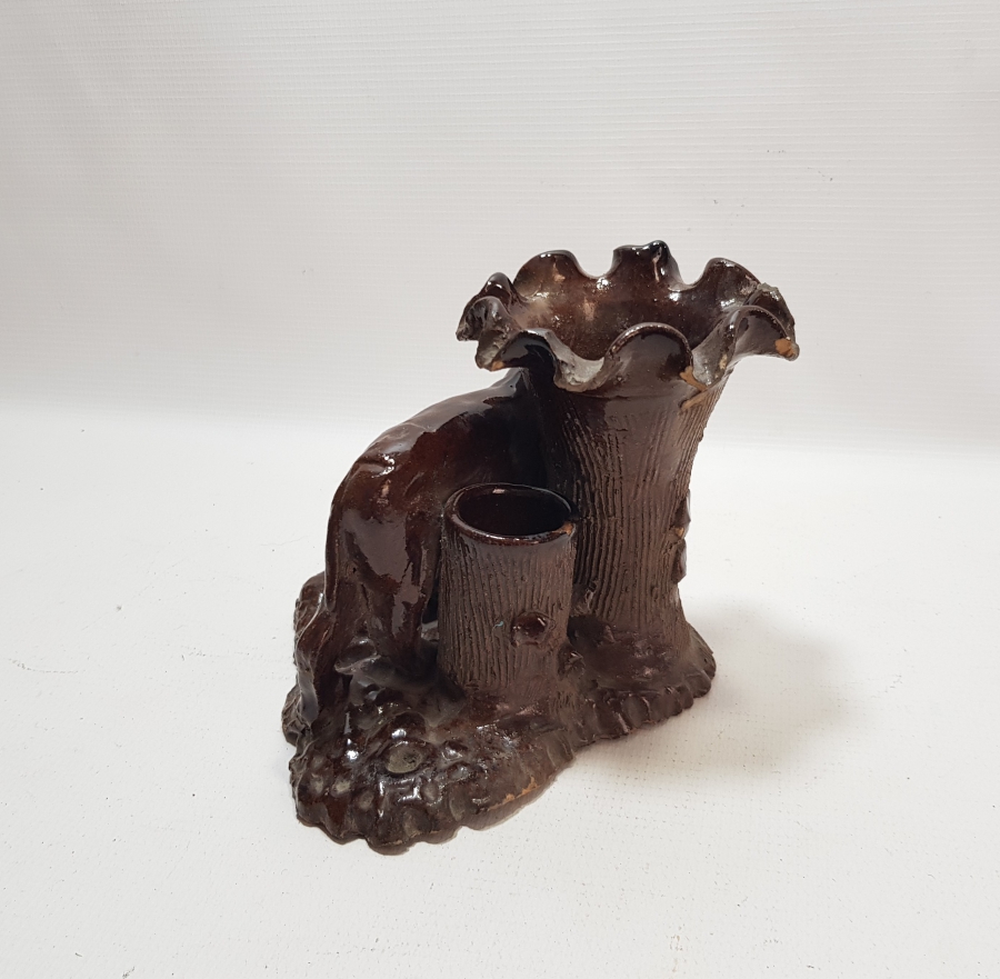 ANADOLU ASLANI FİGÜRLÜ ANTİKA ÇANAKKALE MASAÜSTÜ KALEMLİK