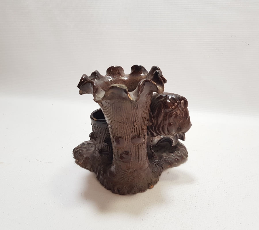 ANADOLU ASLANI FİGÜRLÜ ANTİKA ÇANAKKALE MASAÜSTÜ KALEMLİK