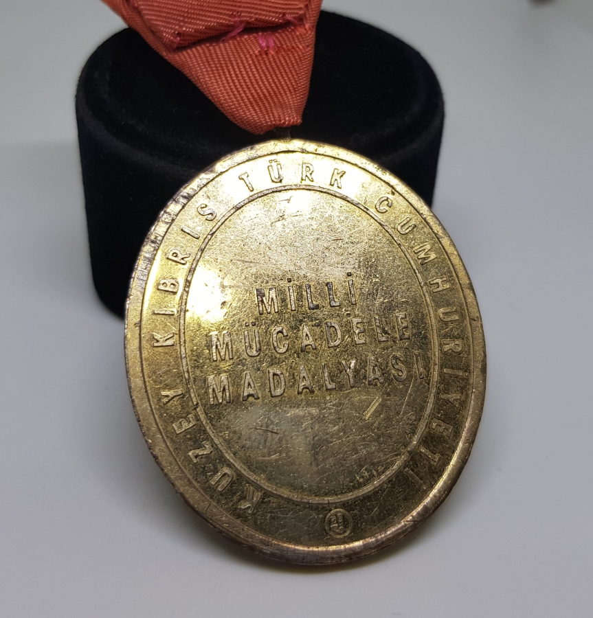 KUZEY KIBRIS TÜRK CUMHURİYETİ MİLLİ MÜCADELE MADALYASI