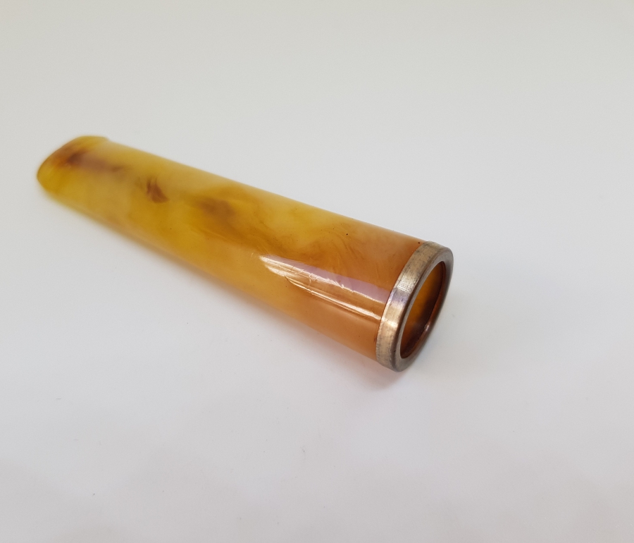 OSMANLI DÖNEMİ SIKMA KEHRİBAR NADİR SİGARA AĞIZLIĞI