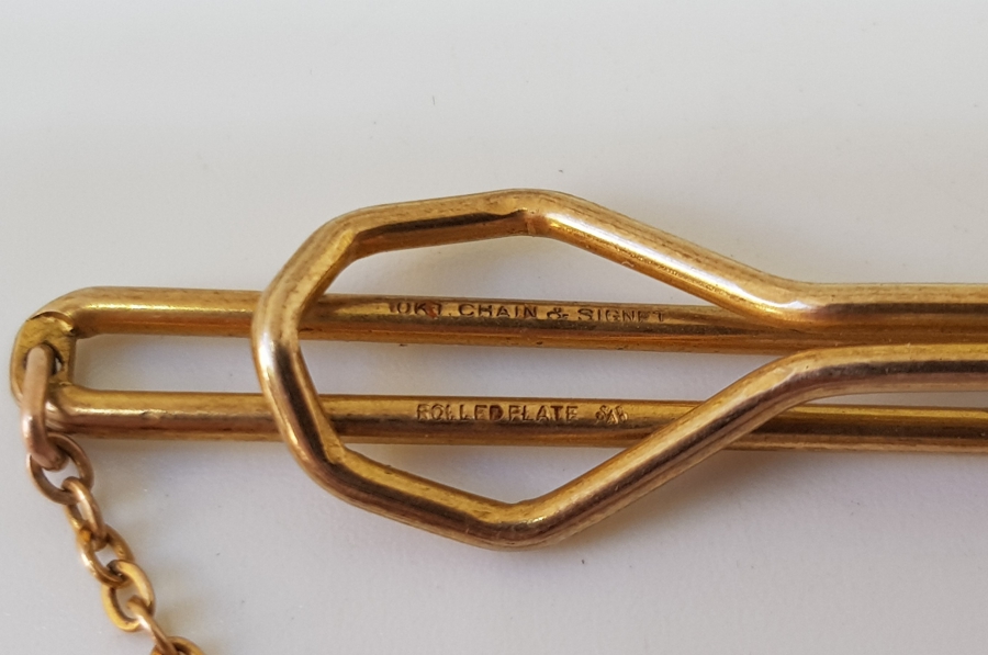 ALTIN UÇLU ANTİKA ALTIN KRAVAT İĞNESİ