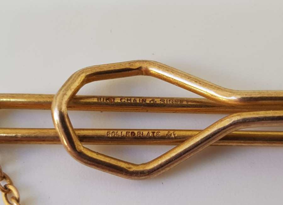 ALTIN UÇLU ANTİKA ALTIN KRAVAT İĞNESİ