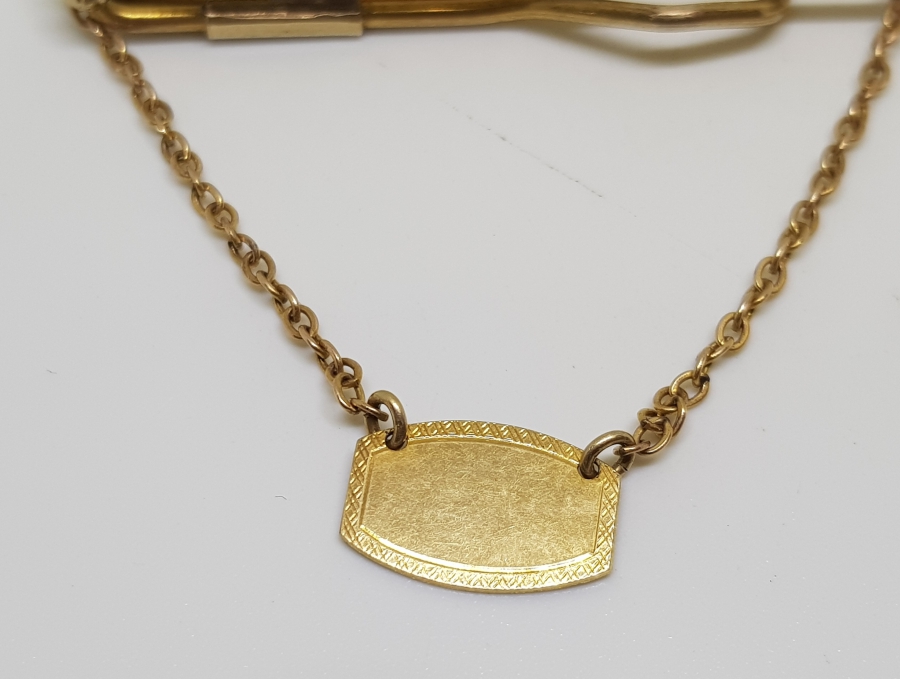 ALTIN UÇLU ANTİKA ALTIN KRAVAT İĞNESİ