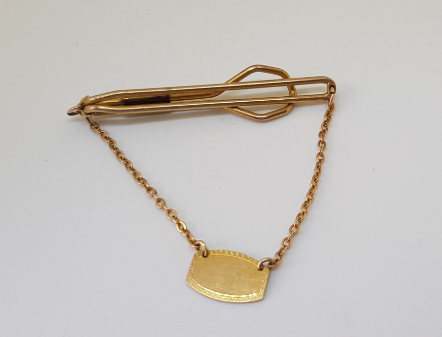 ALTIN UÇLU ANTİKA ALTIN KRAVAT İĞNESİ