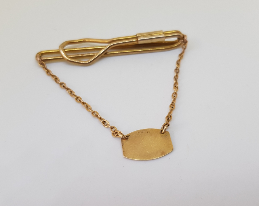 ALTIN UÇLU ANTİKA ALTIN KRAVAT İĞNESİ