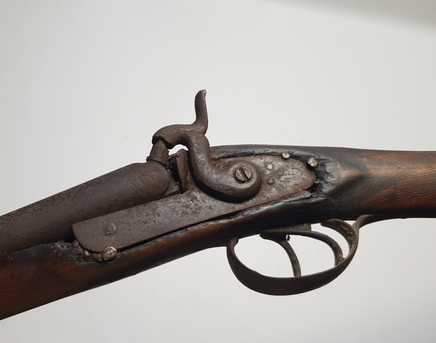 ORİJİNAL HARBİSİYLE OSMANLI DÖNEMİ ÇİFTE DOLMA TÜFEK