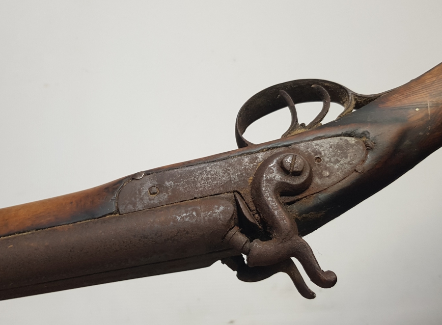 ORİJİNAL HARBİSİYLE OSMANLI DÖNEMİ ÇİFTE DOLMA TÜFEK