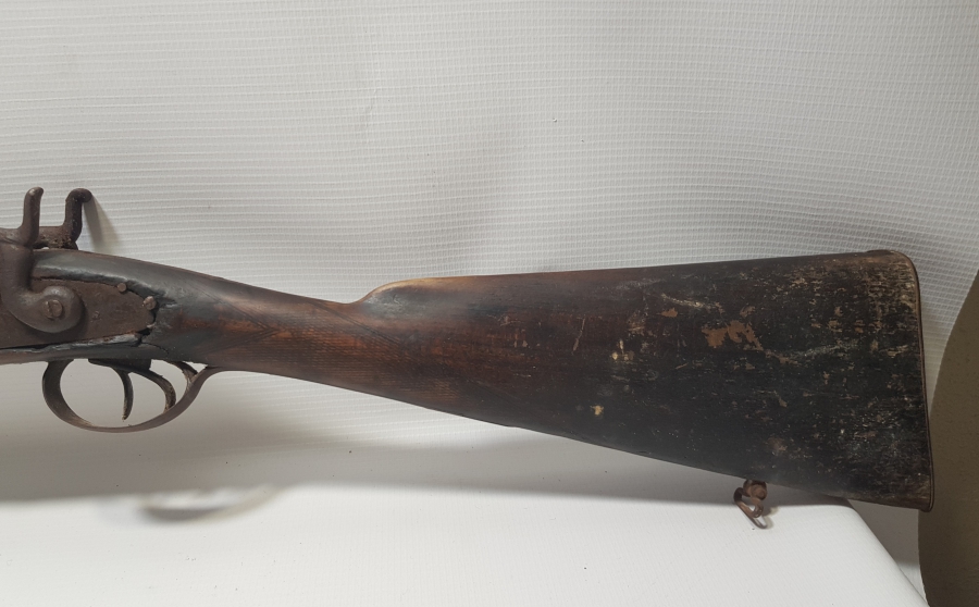 ORİJİNAL HARBİSİYLE OSMANLI DÖNEMİ ÇİFTE DOLMA TÜFEK