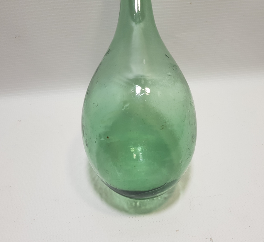 NADİR FORMDA OSMANLI DÖNEMİ BOZA ŞİŞESİ