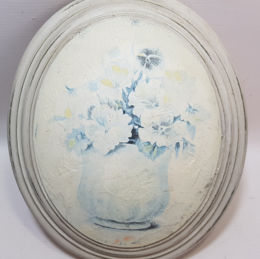 BÜYÜK BOY ANTİKA DUVAR PANOSU - DUVAR GÖBEĞİ