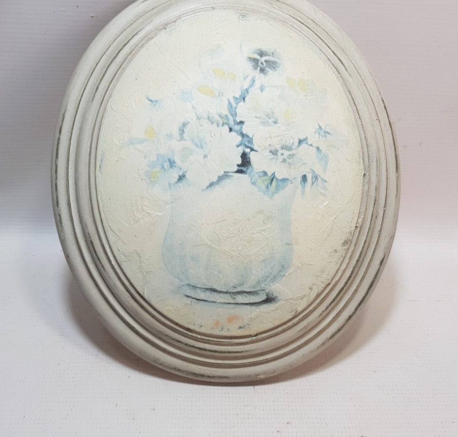 BÜYÜK BOY ANTİKA DUVAR PANOSU - DUVAR GÖBEĞİ