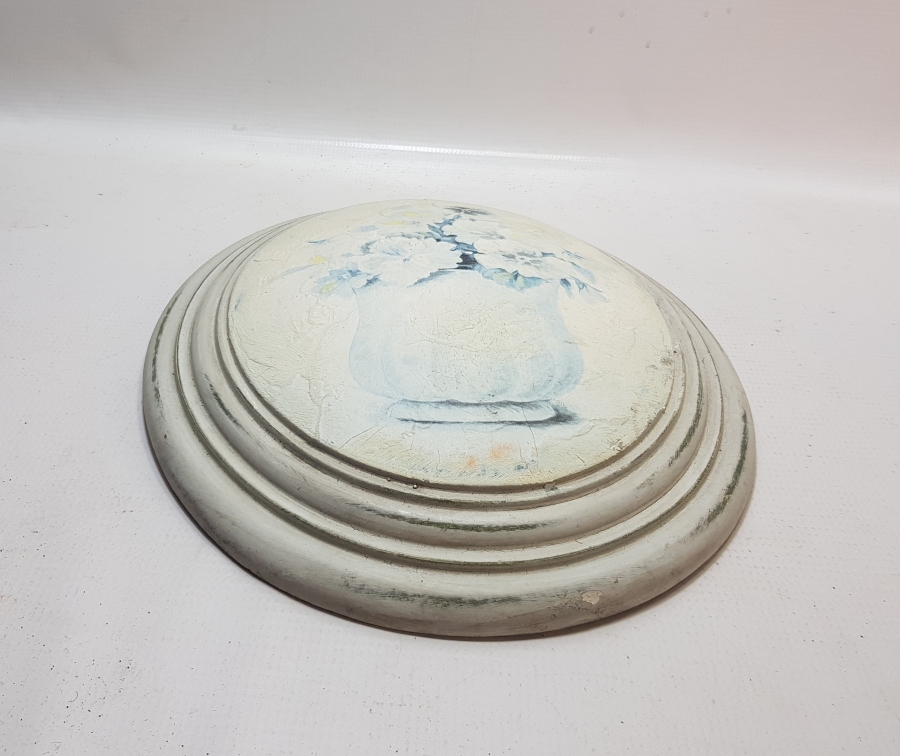 BÜYÜK BOY ANTİKA DUVAR PANOSU - DUVAR GÖBEĞİ