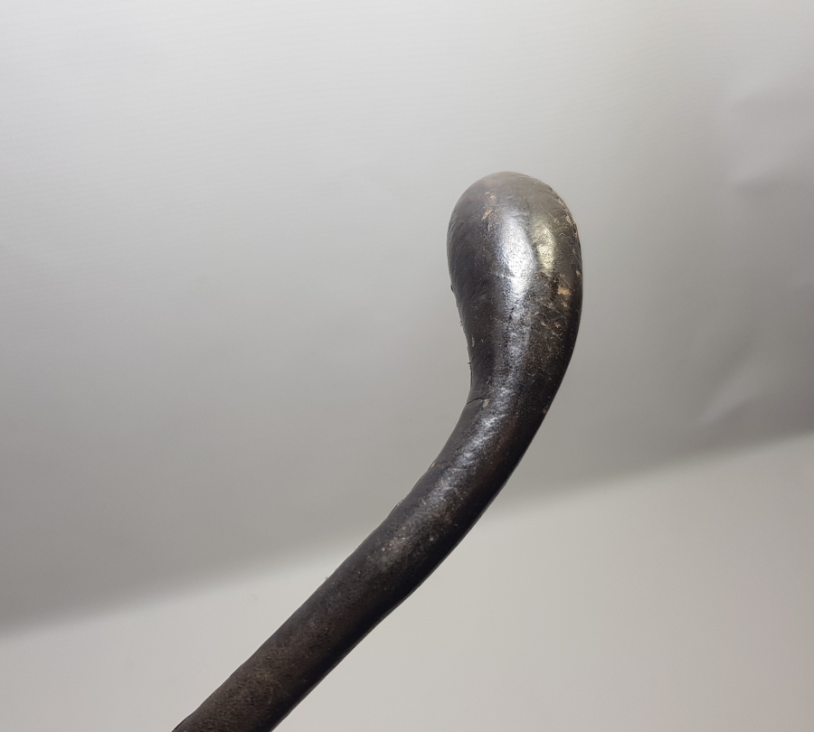 OSMANLI DÖNEMİ DERİDEN MAMUL NADİR FORMDA SUBAY AT KAMÇISI