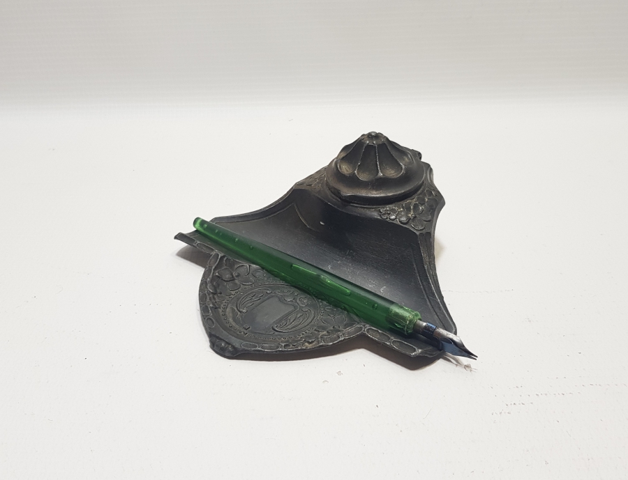 KABARTMA İŞÇİLİKLİ OSMANLI DÖNEMİ MASA ÜSTÜ HOKKASI