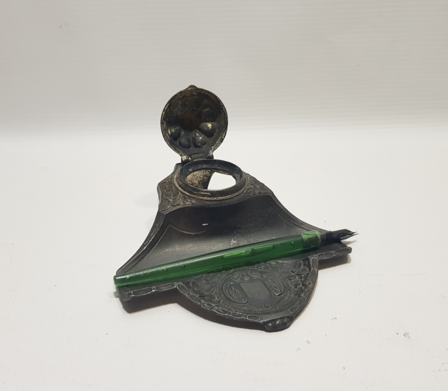 KABARTMA İŞÇİLİKLİ OSMANLI DÖNEMİ MASA ÜSTÜ HOKKASI