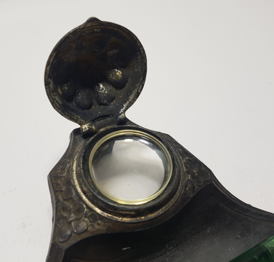 KABARTMA İŞÇİLİKLİ OSMANLI DÖNEMİ MASA ÜSTÜ HOKKASI