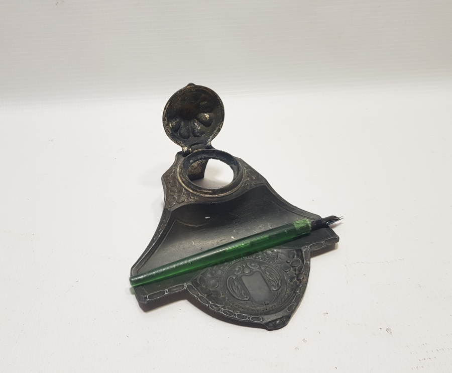 KABARTMA İŞÇİLİKLİ OSMANLI DÖNEMİ MASA ÜSTÜ HOKKASI