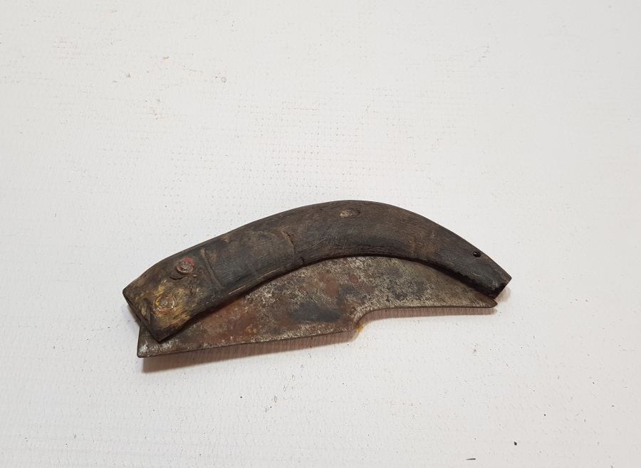 OSMANLI DÖNEMİ DAĞ KEÇİSİ BOYNUZU SAPLI NADİR BALIKÇI ÇAKISI