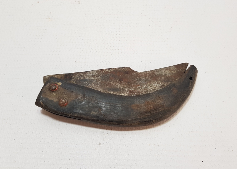 OSMANLI DÖNEMİ DAĞ KEÇİSİ BOYNUZU SAPLI NADİR BALIKÇI ÇAKISI