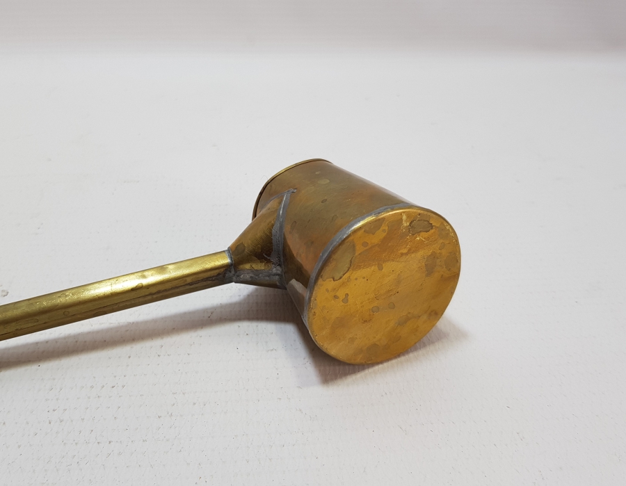 OSMANLI DÖNEMİ SÜLEYMANİYE İŞİ EL YAPIMI ÇOK NADİR SEYYAR KAHVECİ CEZVESİ