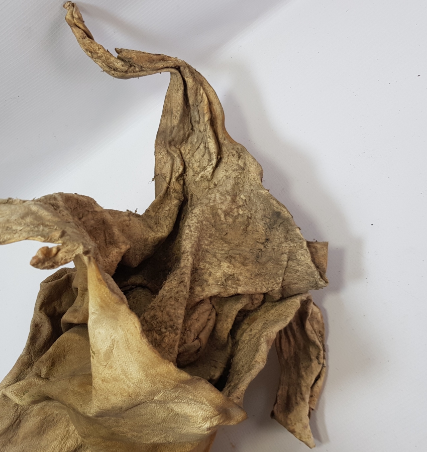 OSMANLI DÖNEMİ ÇOK NADİR DERİ SAKA KÜFESİ - SUCU KÜFESİ