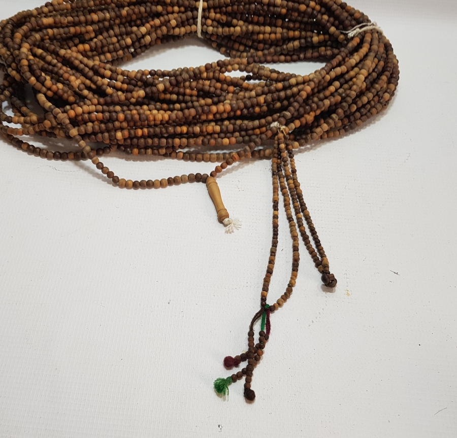 OSMANLI DÖNEMİ ÇOK NADİR 4000LİK DEV BOY TEKKE İŞİ ZİKİR TESPİHİ