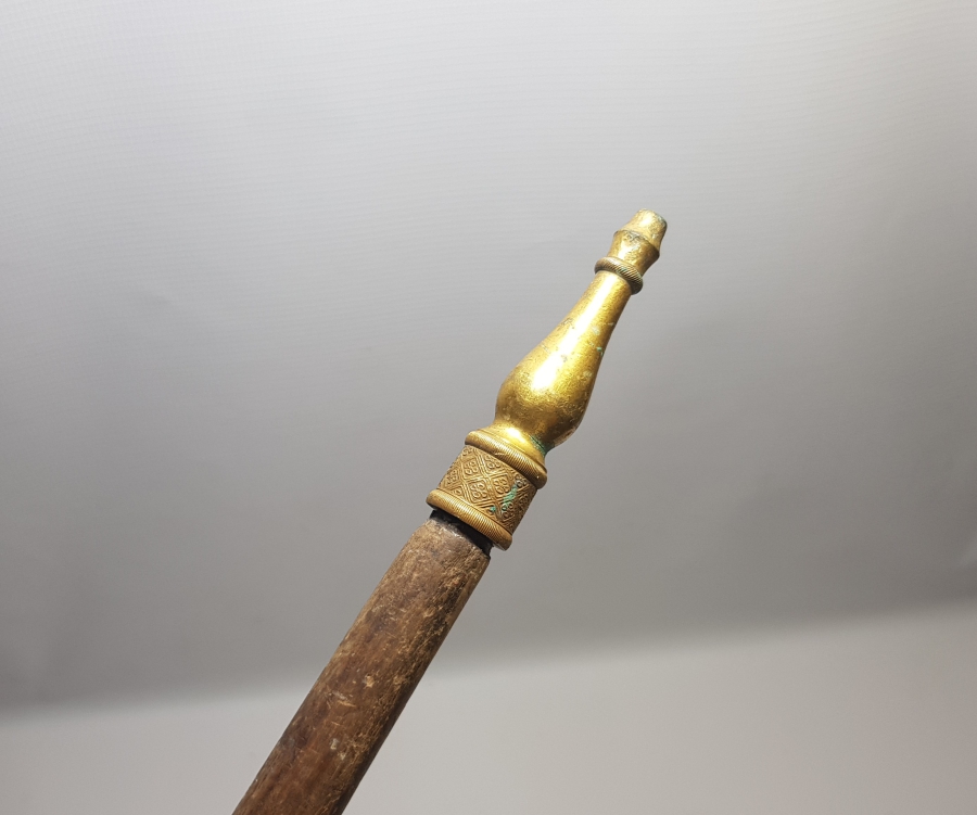 OSMANLI DÖNEMİ GÜMÜŞ TUTMAÇLI BASTON