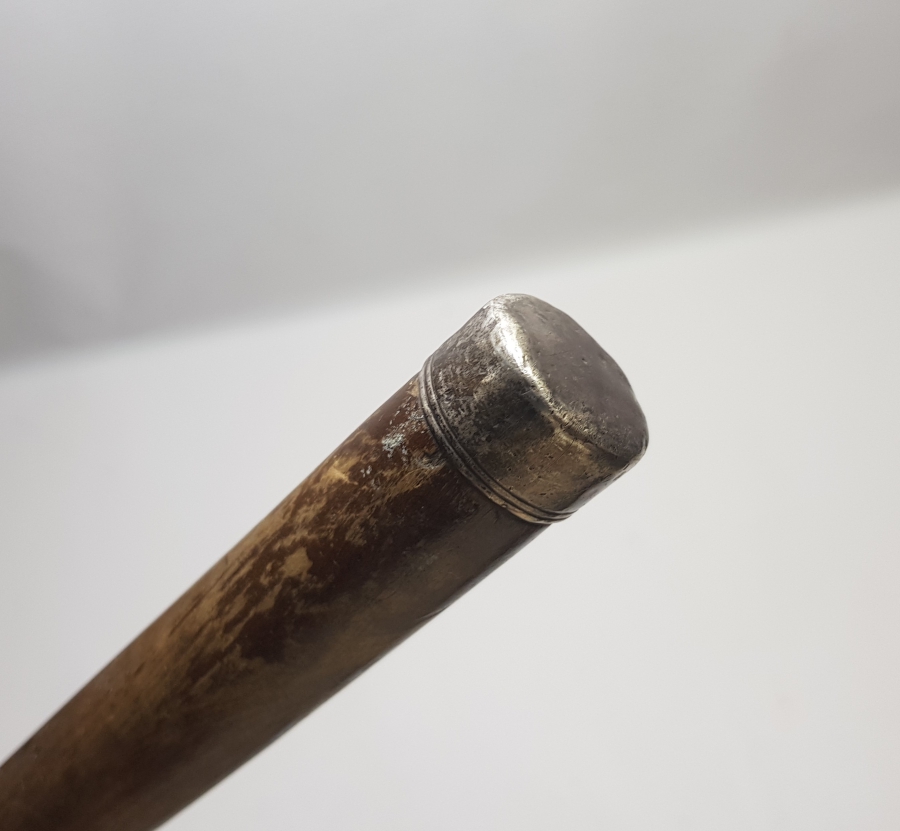 OSMANLI DÖNEMİ GÜMÜŞ TUTMAÇLI BASTON